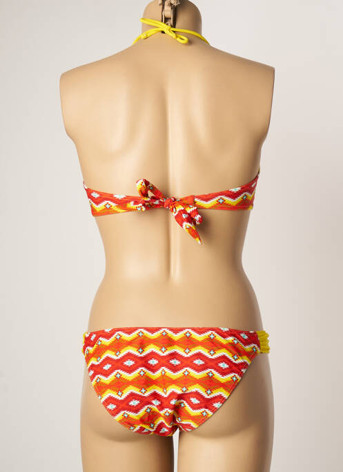 Maillot de bain 2 pièces orange LOLITA ANGELS pour femme