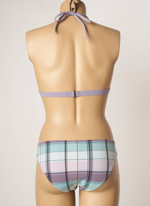 Maillot de bain 2 pièces violet D NU D pour femme