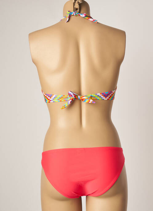 Maillot de bain 2 pièces rose PLATJA femme