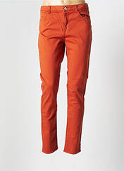 Pantalon slim orange KANOPE pour femme seconde vue