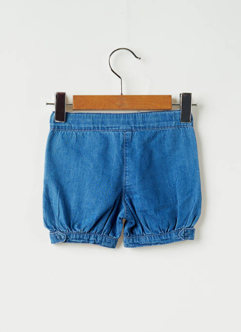 Short bleu 3 POMMES pour fille