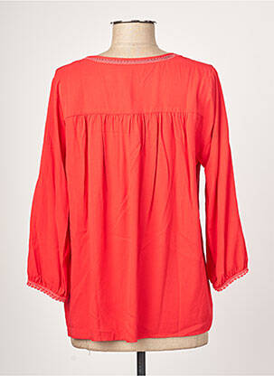 Blouse manches 3/4 manches 3/4 rouge LPB femme