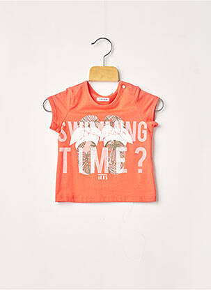 T-shirt orange IKKS pour fille