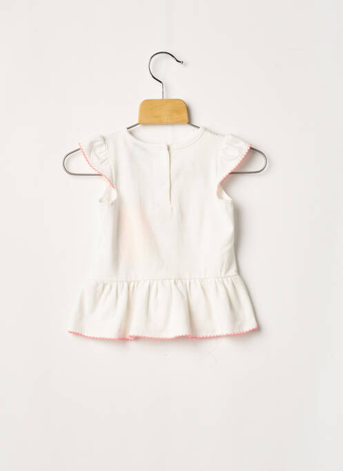T-shirt blanc 3 POMMES pour fille