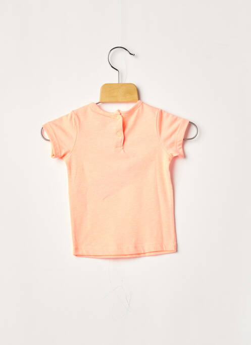 T-shirt orange 3 POMMES pour fille