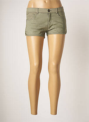 Short stretch vert BECKARO fille