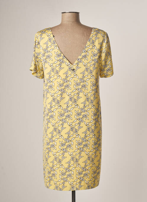 Robe courte jaune LPB pour femme