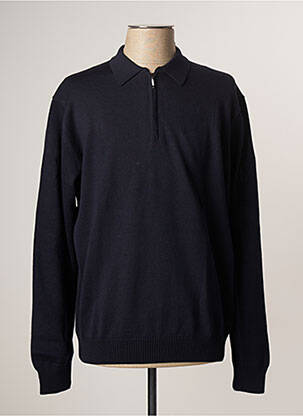 Pull bleu HAJO pour homme