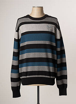 Pull gris HAJO pour homme