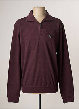 Sweat-shirt violet HAJO pour homme