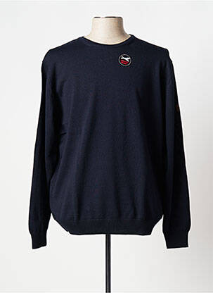 Pull bleu HAJO pour homme