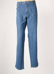 Jeans coupe droite bleu GS CLUB pour homme seconde vue