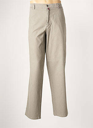 Pantalon chino gris LUC SAINT ALBAN pour homme