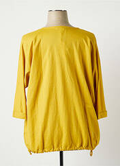 Veste casual jaune FRANCK ANNA pour femme seconde vue