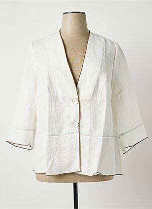 Veste casual blanc GUY DUBOUIS pour femme