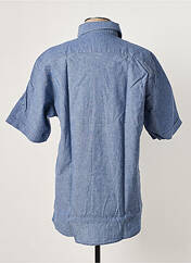 Chemise manches courtes bleu HAJO pour homme seconde vue