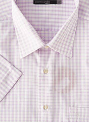 Chemise manches courtes violet PIERRE CARDIN pour homme seconde vue