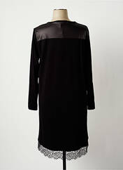 Robe mi-longue noir FRANCK ANNA pour femme seconde vue