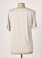 T-shirt beige I.ODENA pour femme seconde vue