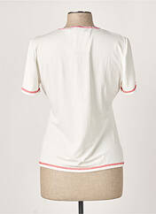 T-shirt blanc SAINT CHARLES pour femme seconde vue