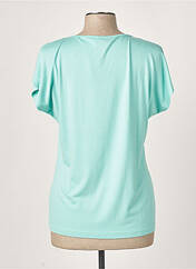 T-shirt bleu JEAN DELFIN pour femme seconde vue