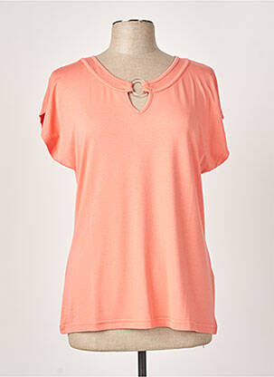 T-shirt orange JEAN DELFIN pour femme