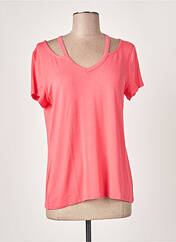T-shirt rose MASSANA pour femme seconde vue