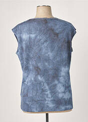T-shirt bleu TELMAIL pour femme seconde vue
