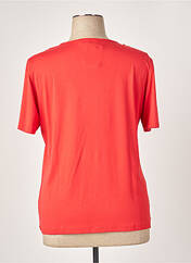 T-shirt rouge UNO PIU pour femme seconde vue