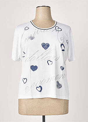 T-shirt blanc JEAN DELFIN pour femme