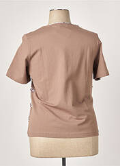 T-shirt marron CHRISTINE LAURE pour femme seconde vue