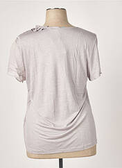 T-shirt marron LEWINGER pour femme seconde vue