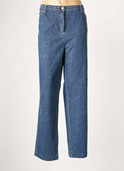 Jeans coupe droite bleu LEWINGER pour femme seconde vue