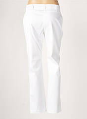 Pantalon droit blanc JEAN DELFIN pour femme seconde vue