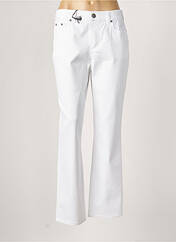 Jeans coupe droite blanc ANNA MONTANA pour femme seconde vue