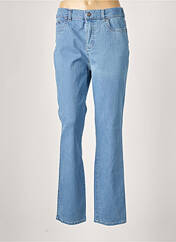 Jeans coupe droite bleu ANNA MONTANA pour femme seconde vue