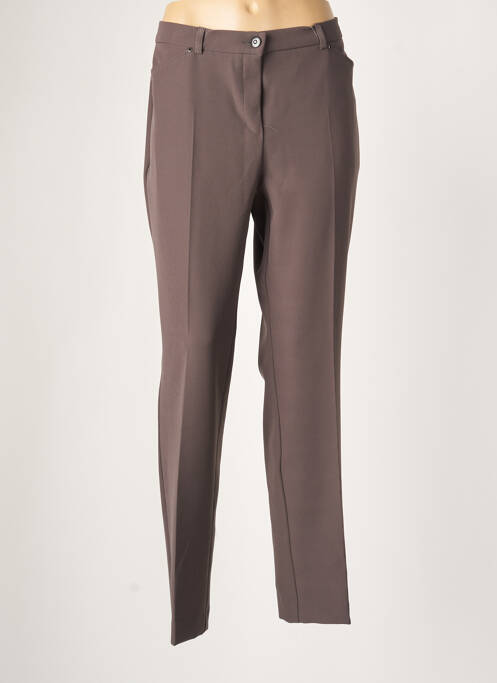 Pantalon chino gris ANNA MONTANA pour femme