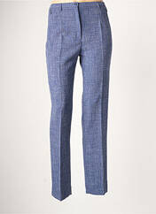 Pantalon droit bleu GUY DUBOUIS pour femme seconde vue
