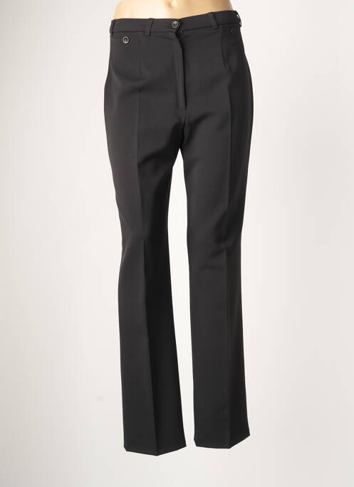 Pantalon droit noir CHRISTINE LAURE pour femme