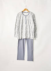 Pyjama bleu HAJO pour femme seconde vue