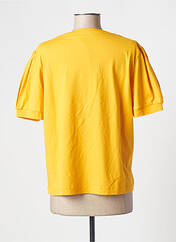 T-shirt jaune LA FEE MARABOUTEE pour femme seconde vue