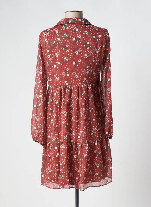 Robe courte marron MARGVERY pour femme