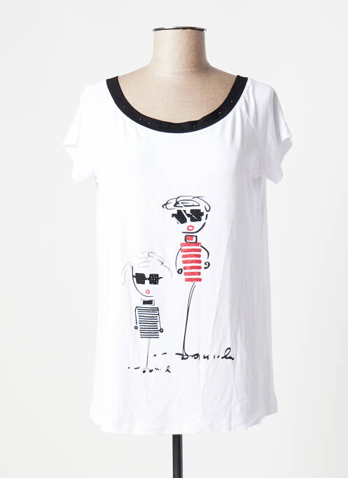 T-shirt blanc DOLCEZZA pour femme
