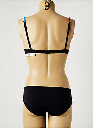 Maillot de bain 2 pièces stretch haut soutien-gorge moulé noir MAISON LEJABY femme