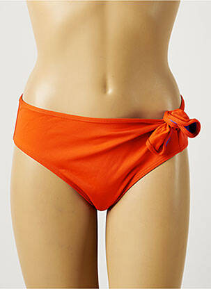 Bas de maillot de bain orange MAISON LEJABY pour femme