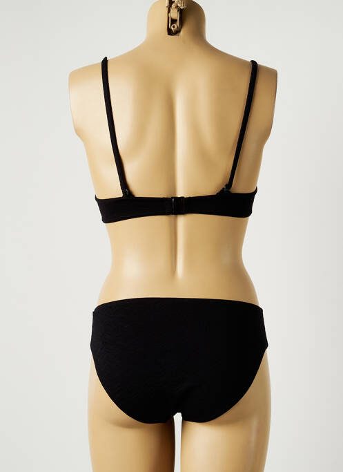 Maillot de bain 2 pièces noir ROSE POMME pour femme