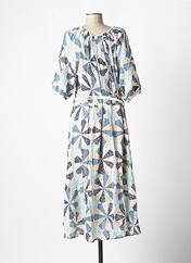 Robe longue bleu LOUIZON pour femme seconde vue