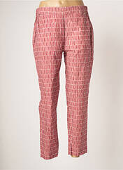 Pantalon droit rose RIVER WOODS pour femme seconde vue