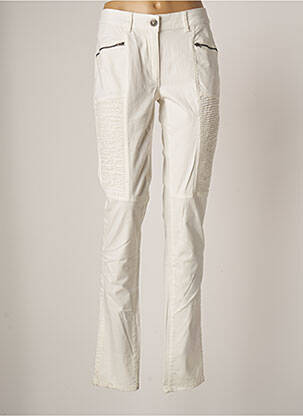 Pantalon slim blanc NÜ pour femme