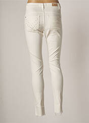Jeans skinny blanc IKKS pour femme seconde vue